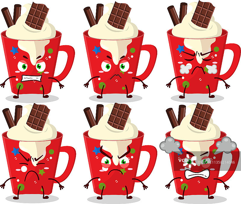 卡通冰沙咖啡图片素材