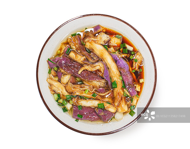 油焖茄子图片素材