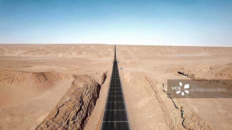 U型公路图片素材