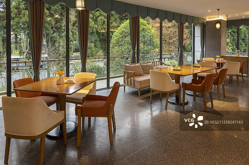 恩施坪坝营森林餐厅图片素材