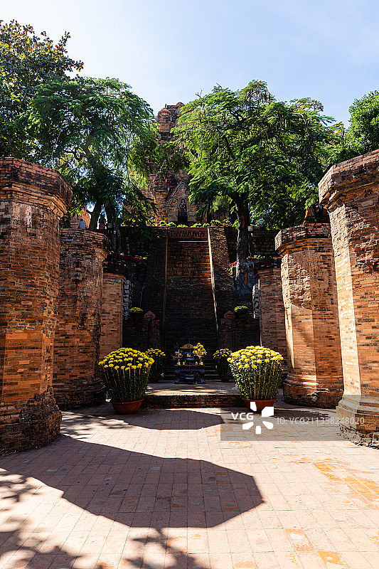 越南芽庄婆那加占婆塔图片素材