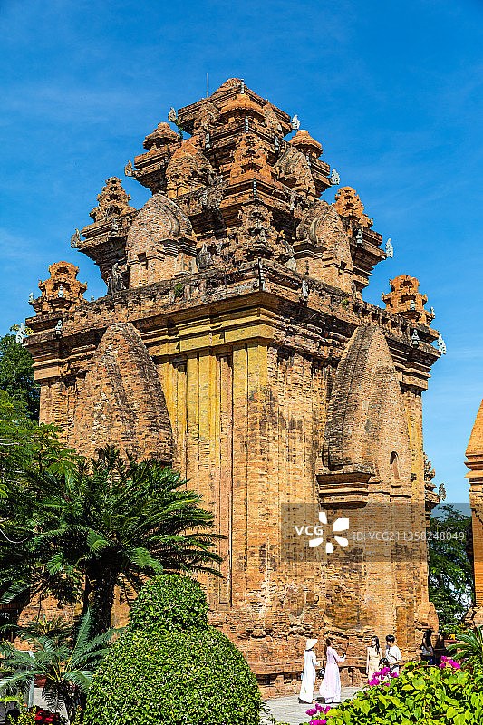 越南芽庄婆那加占婆塔图片素材
