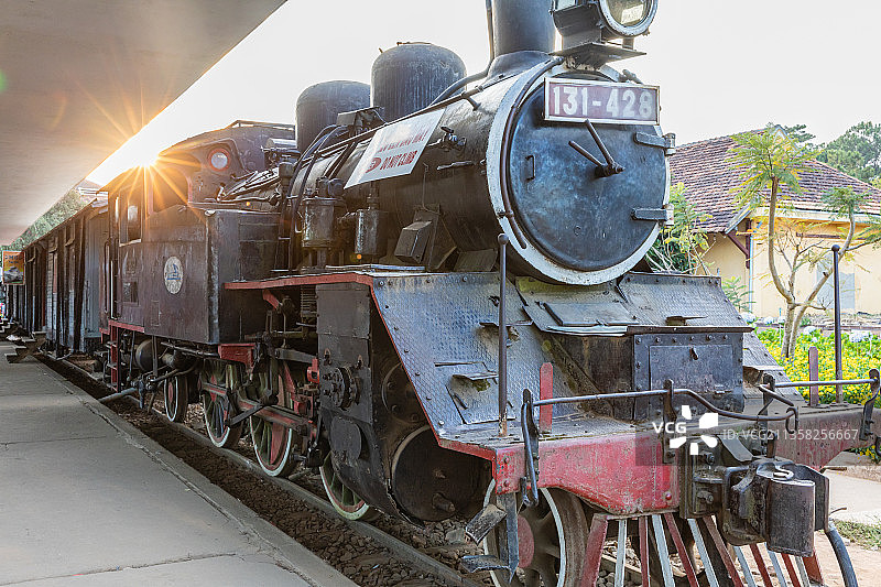 越南大叨火车站图片素材