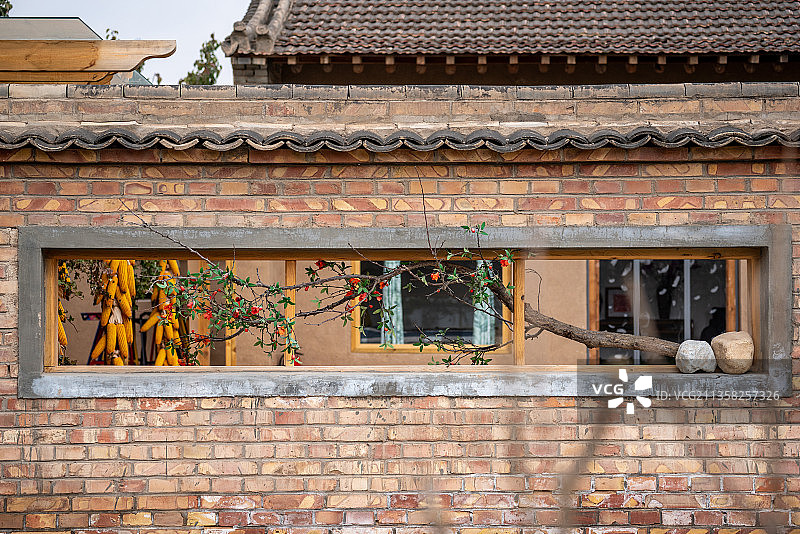 河西走廊上的风景人文图片素材