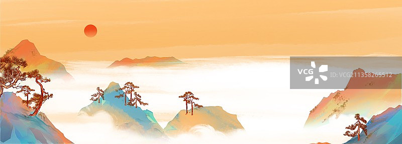 黄山云海图片素材