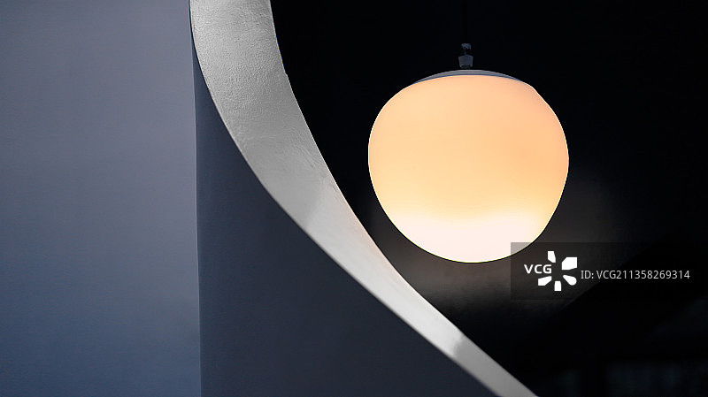 楼梯与灯图片素材