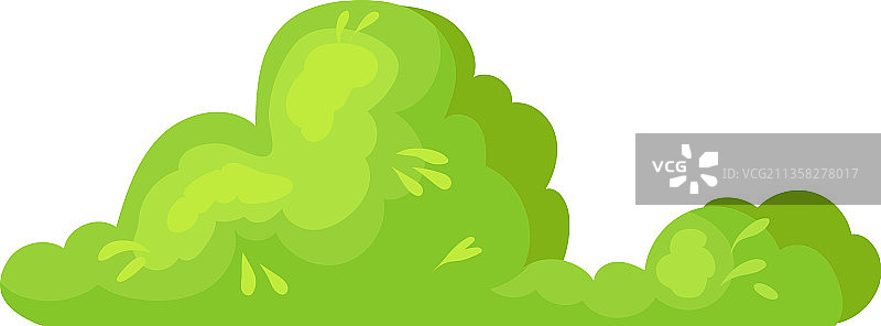 卡通灌木丛图片素材