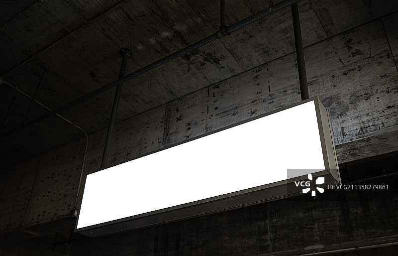 工业建筑机械风格广告指示牌矢量图空白背景素材元宇宙传媒灯箱图片素材