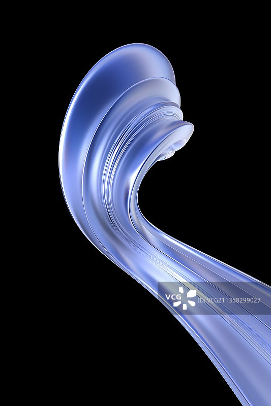 3d渲染扭曲流体背景图片素材
