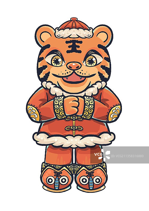虎年元素图片素材