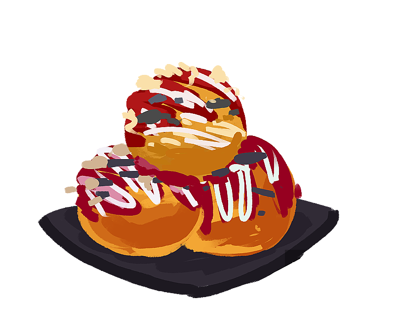 章鱼小丸子图片素材