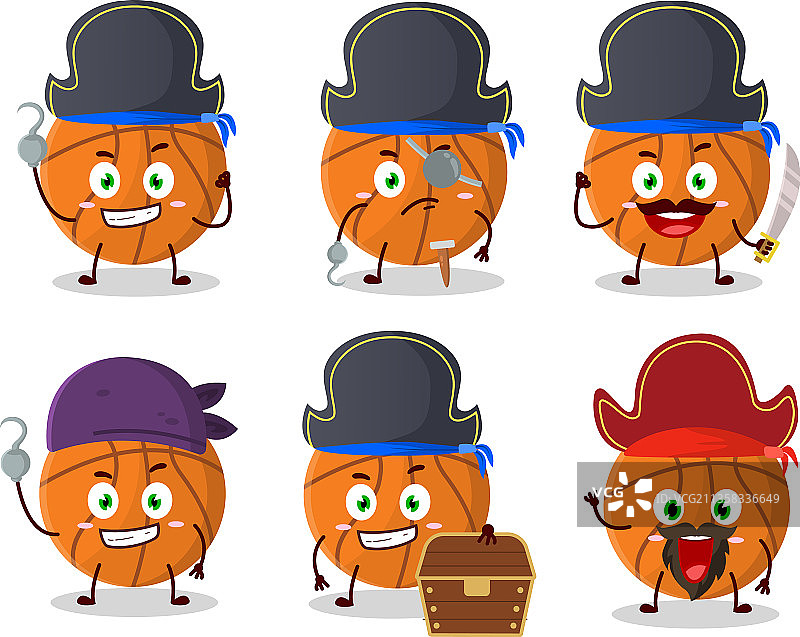 各种篮球卡通人物图片素材