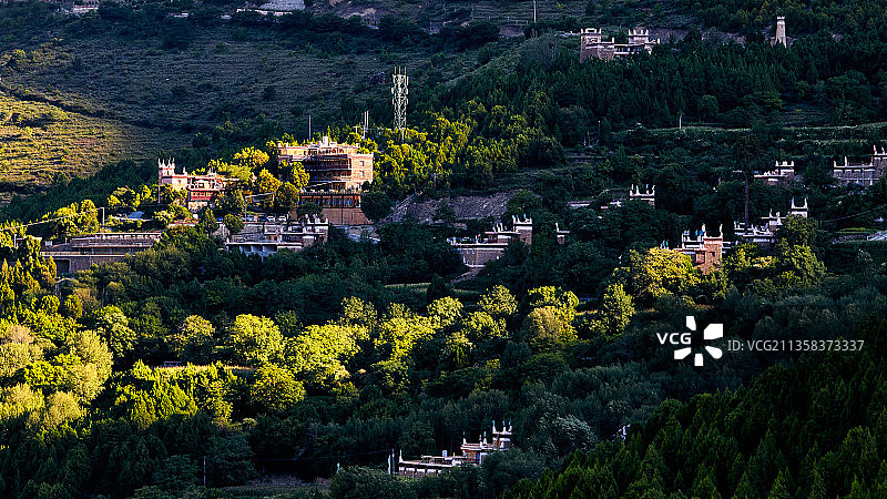 川西藏区风光图片素材
