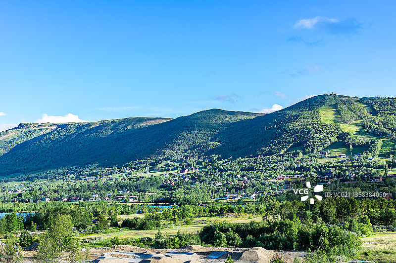 挪威耶卢小镇风光 Landscape in Norway图片素材