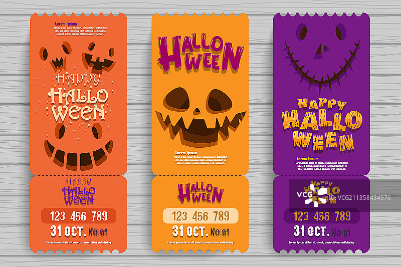 万圣节快乐不给糖就捣蛋海报图片素材