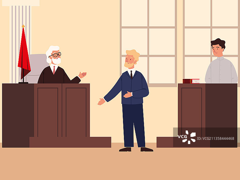 律师向法官陈述图片素材
