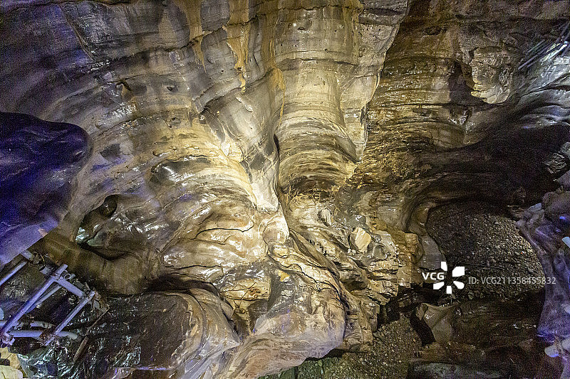 贵州省遵义市十二背后双河谷：景区一角图片素材