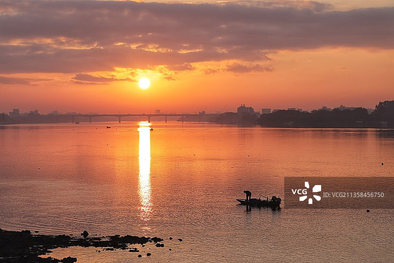 韩江渔歌图片素材