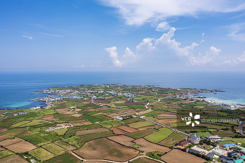 韩国牛岛图片素材