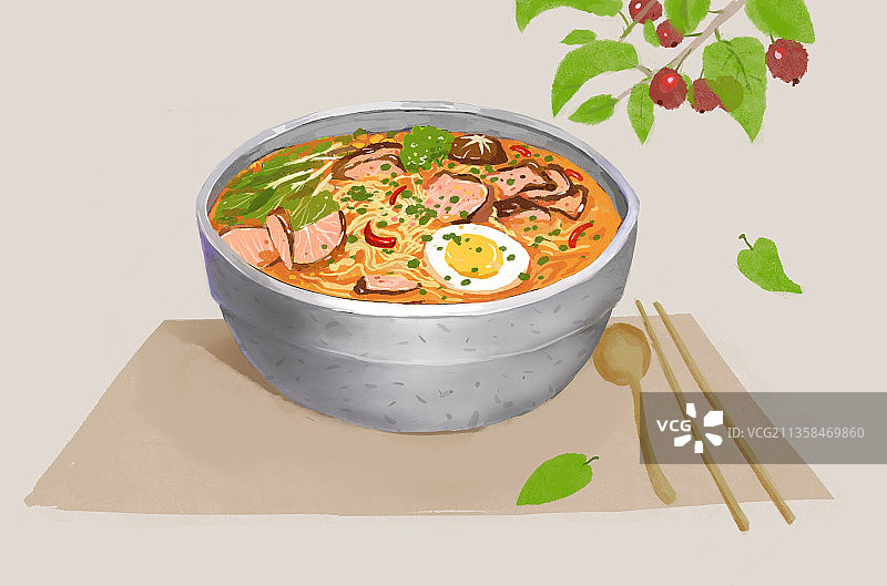 牛肉面面条汤面重庆小面拉面图片素材