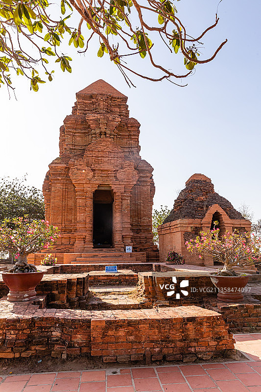 越南美奈占婆塔图片素材