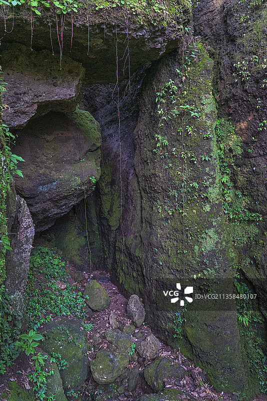崀山怪石图片素材