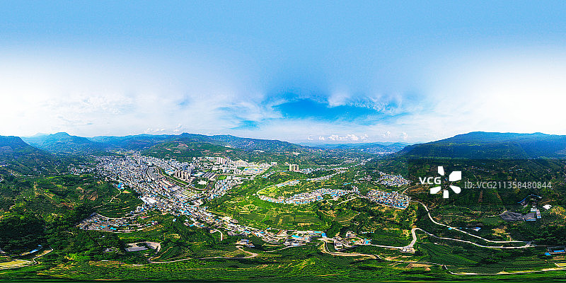 云南省丽江市华坪县风光图片素材