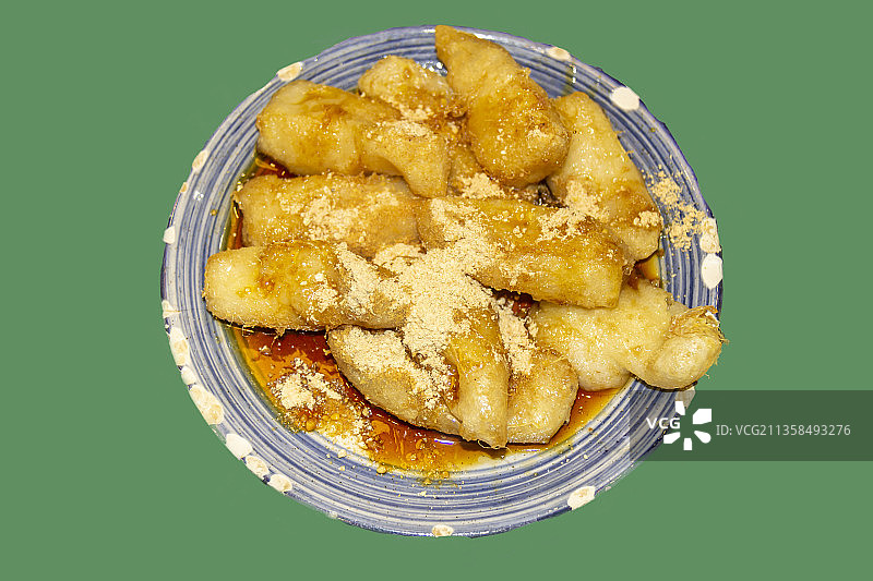 重庆市特色小吃：红糖滋粑图片素材