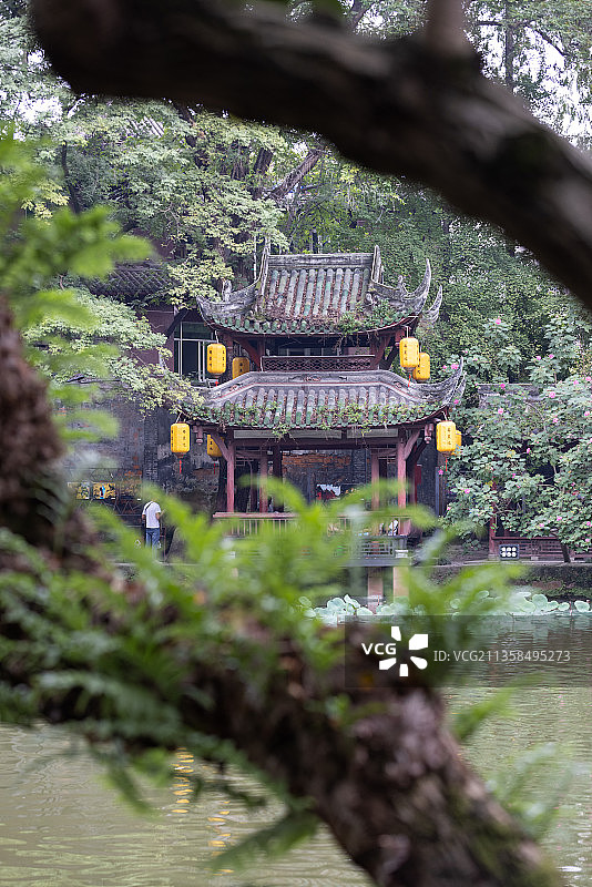 罨画池图片素材