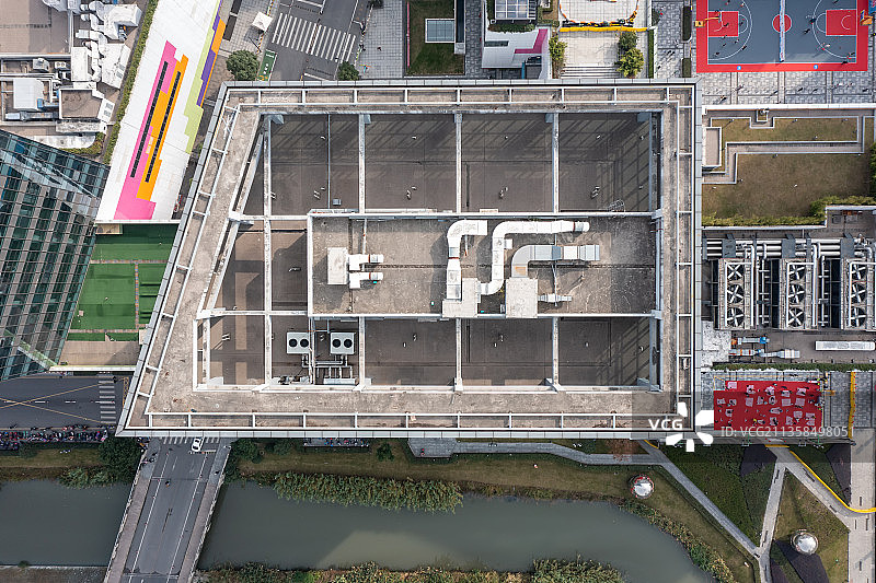 杭州临平城市风光图片素材