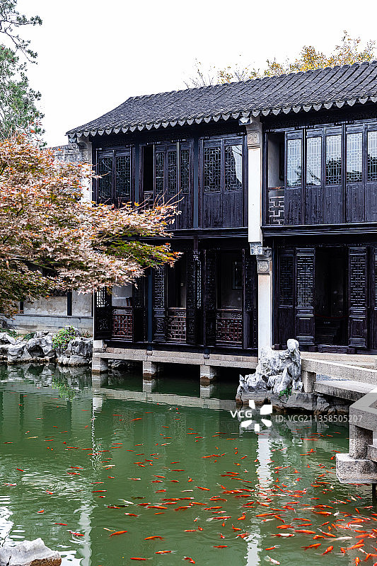 江苏苏州园林同里耕乐堂图片素材