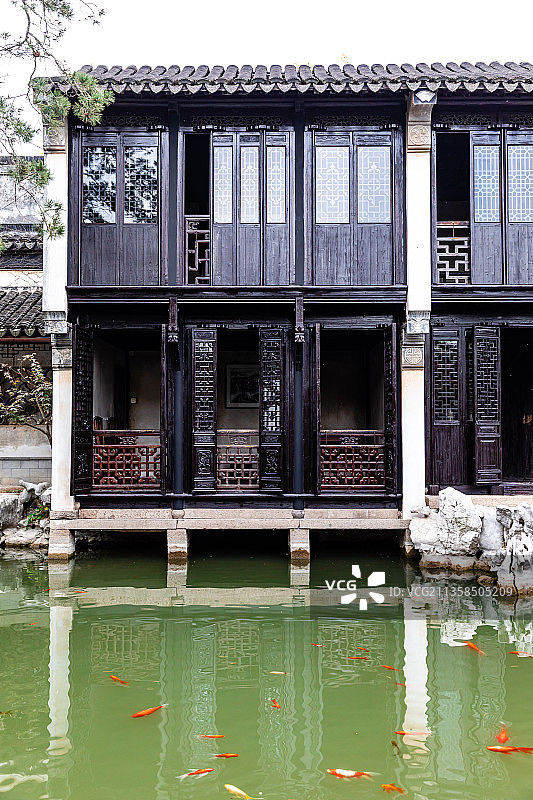 江苏苏州园林同里耕乐堂图片素材