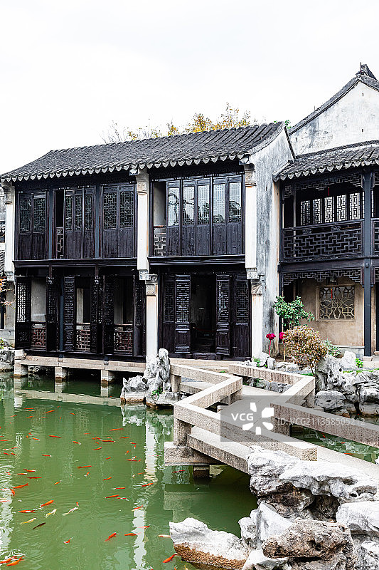 江苏苏州园林同里耕乐堂图片素材