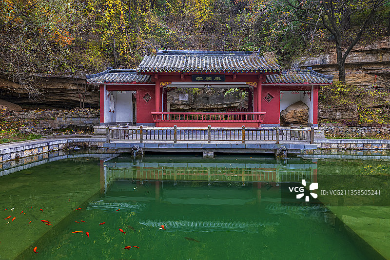 灵岩寺  秋天图片素材