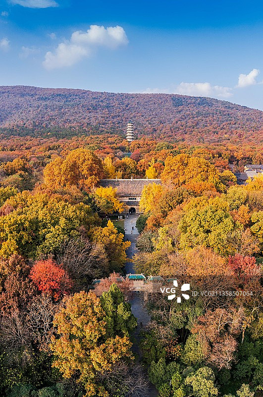 灵谷寺，江苏南京图片素材