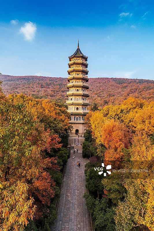 灵谷塔，江苏南京图片素材