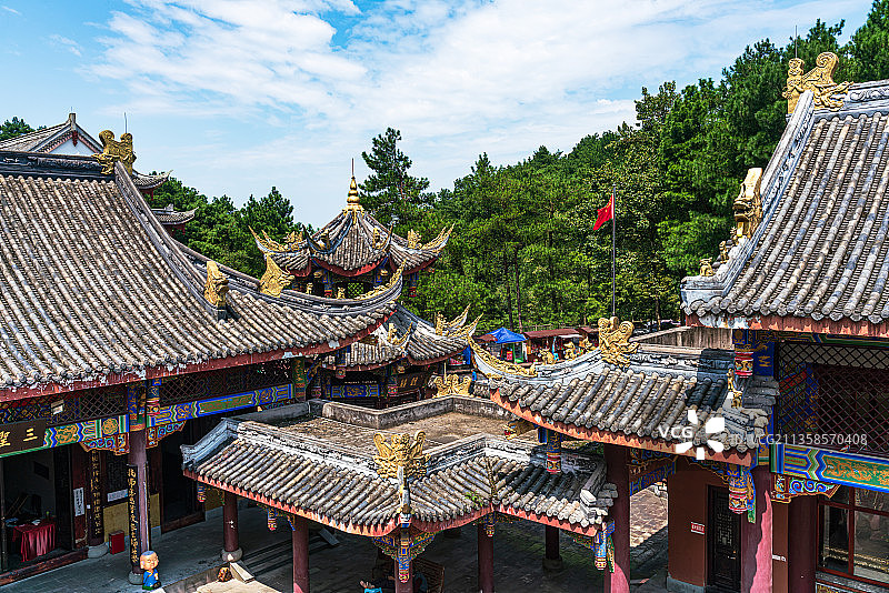 古剑山净音寺图片素材