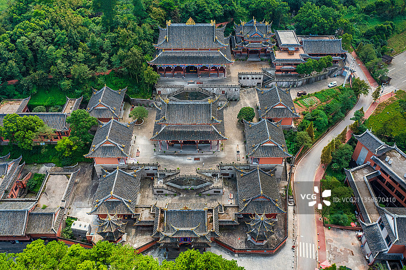 古剑山净音寺图片素材