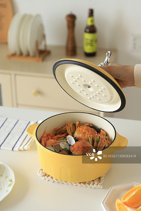 海鲜锅图片素材