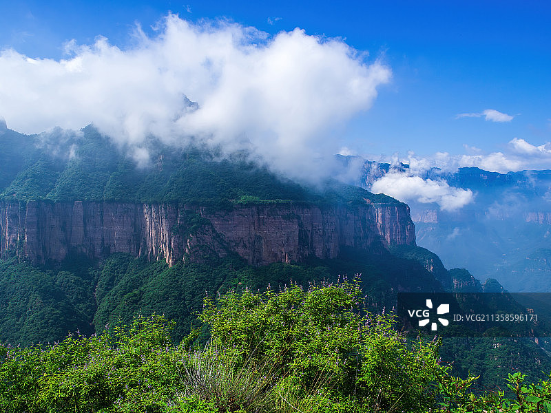 新乡太行山-回龙-天界山-王莽岭-锡崖沟图片素材