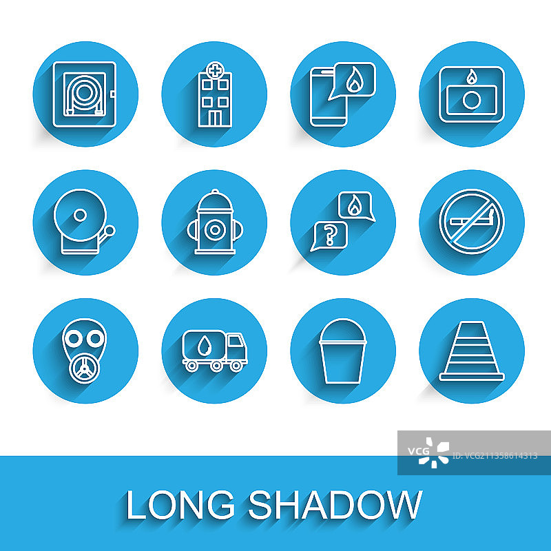 防毒面具、运水车和消防水带图片素材