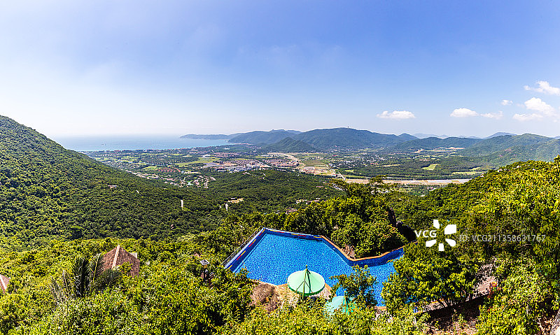 海南三亚亚龙湾热带天堂森林公园图片素材