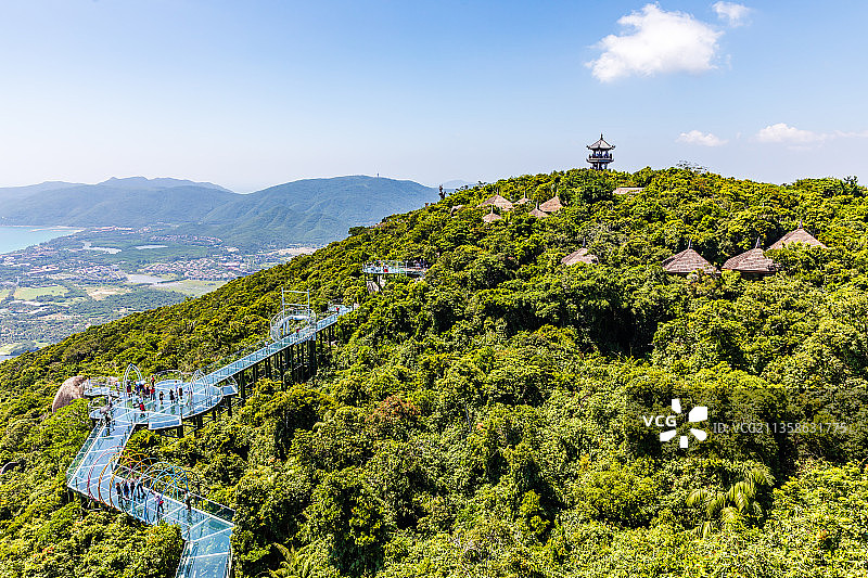 海南三亚亚龙湾热带天堂森林公园图片素材