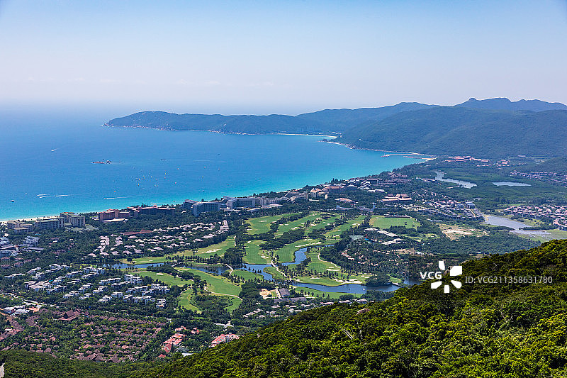 海南三亚亚龙湾热带天堂森林公园图片素材