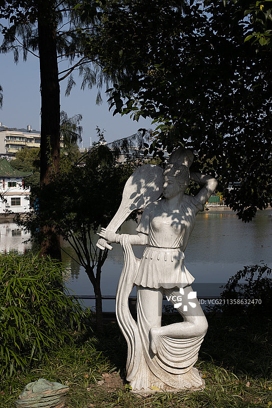 武汉莲花湖公园图片素材