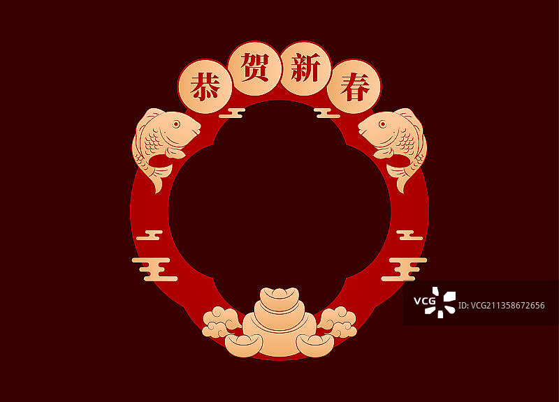 虎年场景图片素材