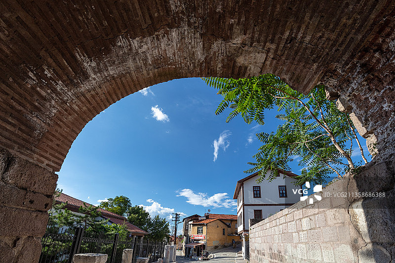 土耳其首都安卡拉，城堡图片素材