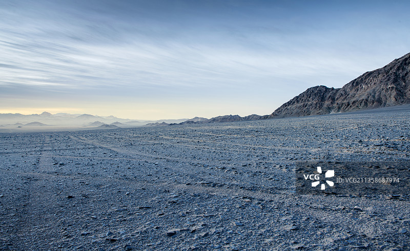 青海黑山戈壁地貌图片素材