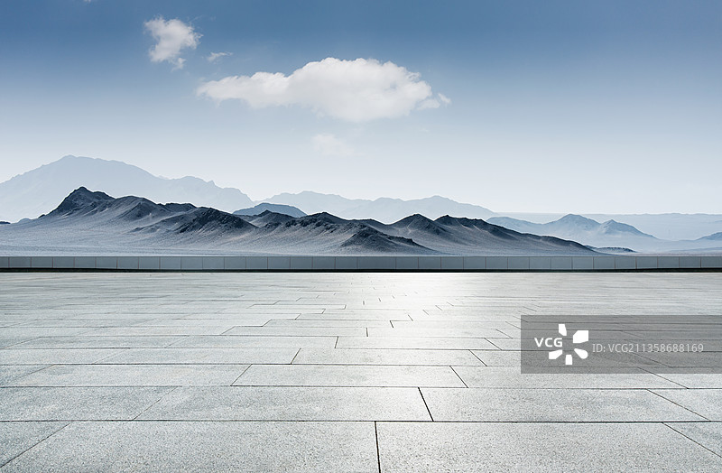 青海黑山戈壁地貌图片素材