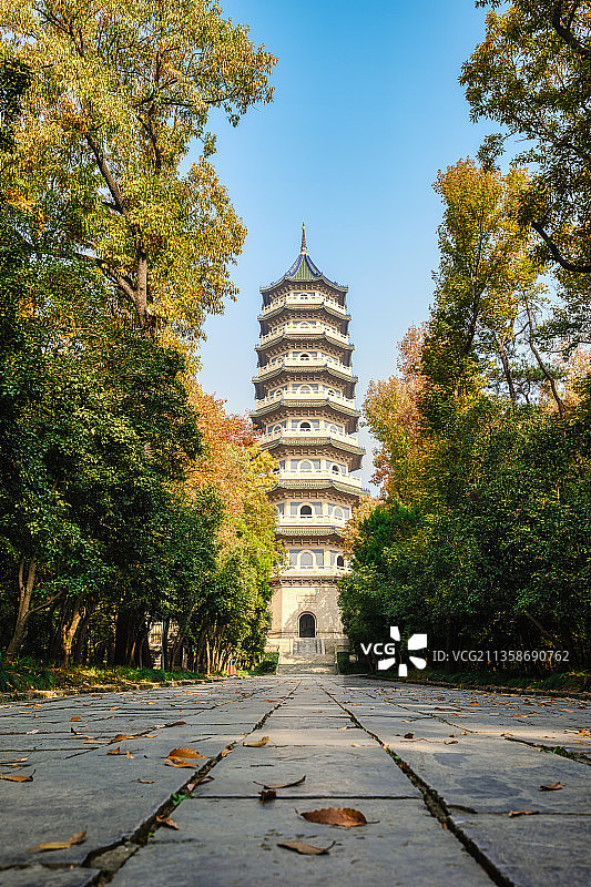 灵谷塔图片素材